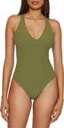 BCA by Rebecca Virtue Multi-Way Rib One-Piece Swimsuit