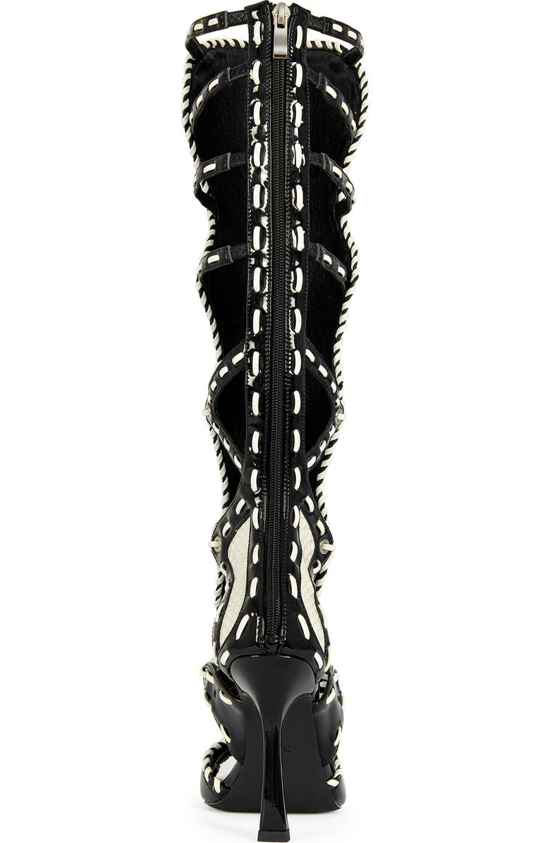 AZALEA WANG Indrani Open Toe Knee High Boot, Alternate, color,