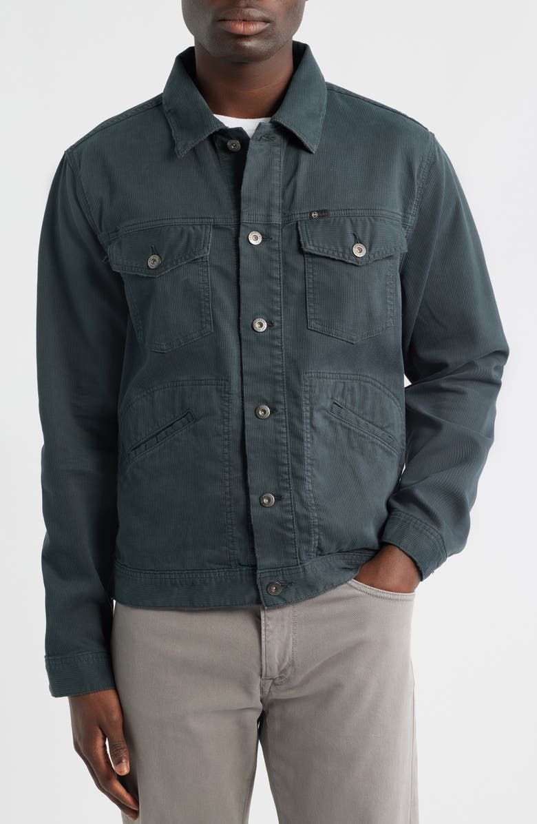 AG Jackson Bedford Corduroy Jacket, Alternate, color, Cypress Lake