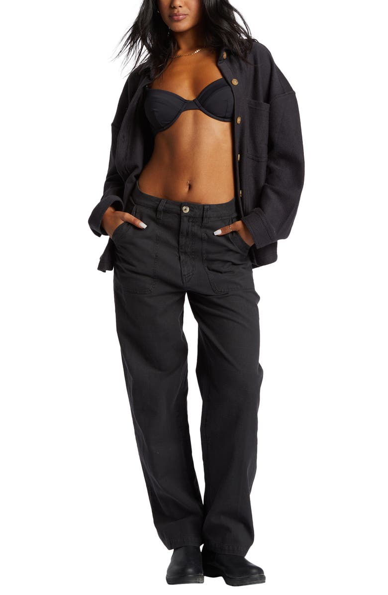 Billabong Everytime Button-Up Shacket, Alternate, color, 