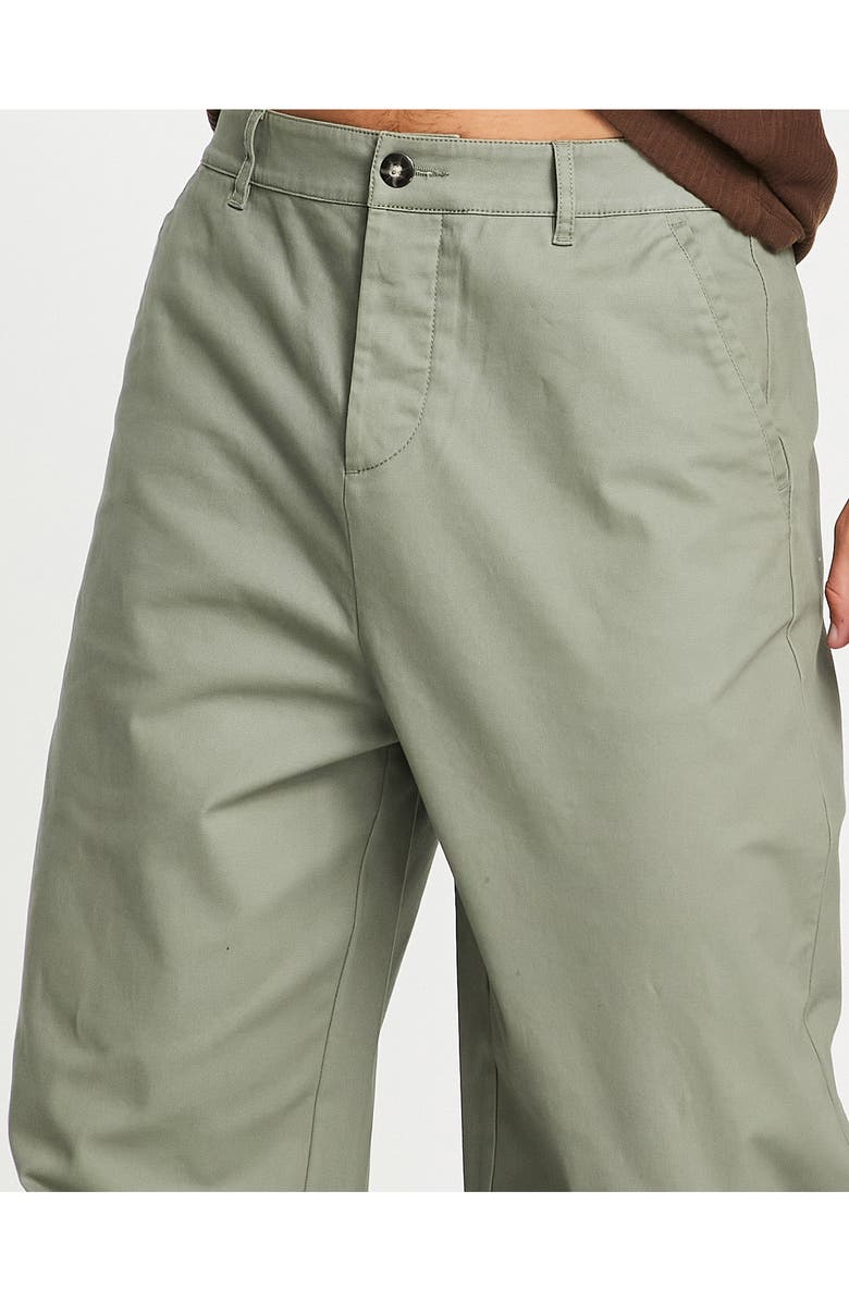 ASOS DESIGN Oversize Tapered Chino Pants, Alternate, color,