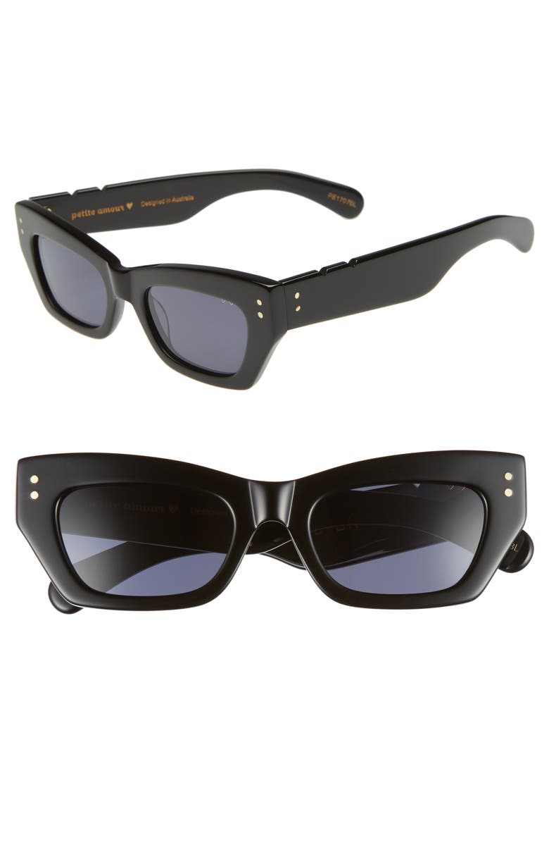 Pared Bec & Bridge Petite Amour 50mm Sunglasses, Main, color, 