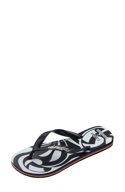 HAVAIANAS HAVAIANAS X FARM RIO TUCANADA RAINBOW FLIP FLOP