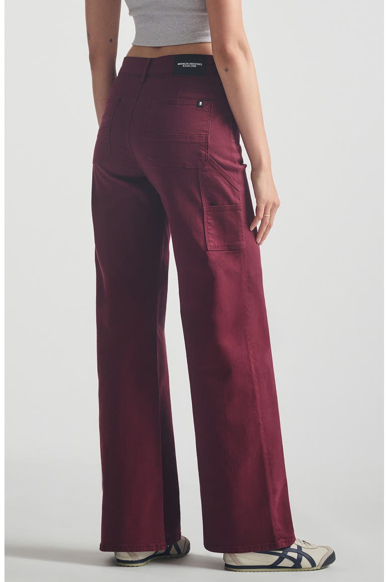 Carpenter Pants, Alternate, color, WINDSOR WINE COLORED DENIM