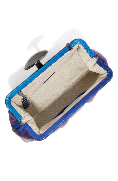 Aimee Kestenberg Full Circle Leather Frame Clutch
