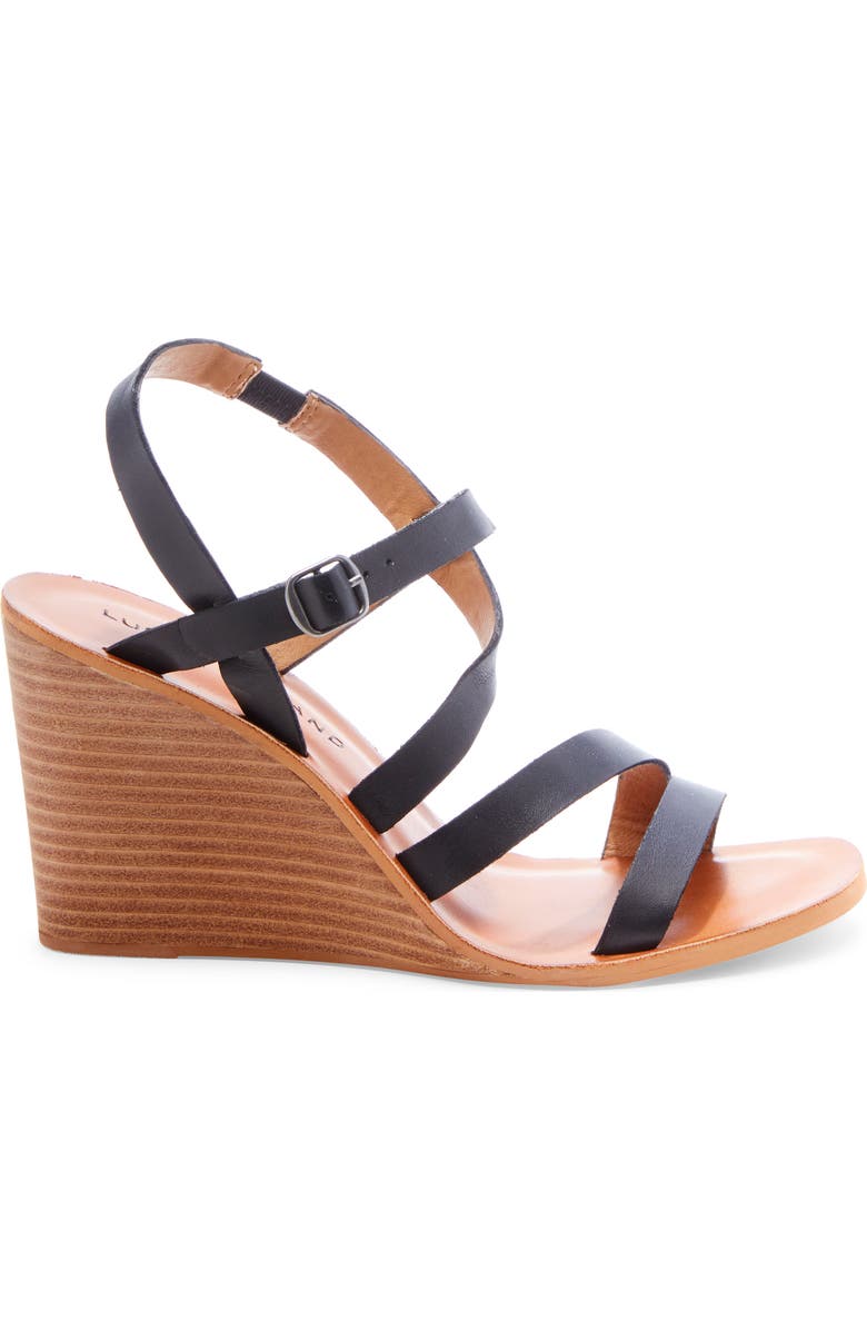 Lucky Brand Noemia Wedge Sandal, Alternate, color,