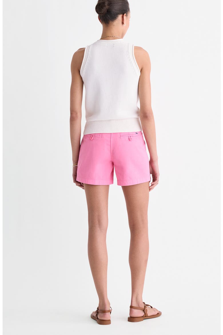 Everyday Herringbone Shorts, Alternate, color, NEON BLOOM