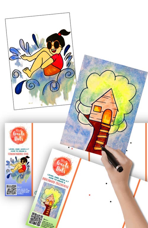Guide Dots Add-On Art Rolls for Guide Dot's Art Kits in L1 Treehouse/cannonball  product