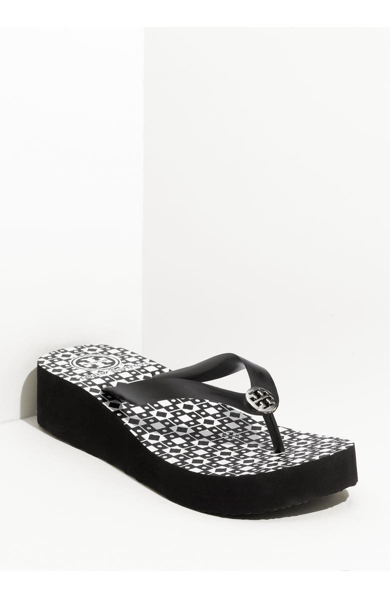 Tory Burch 'Adonis' Flip Flop Wedge, Main, color,