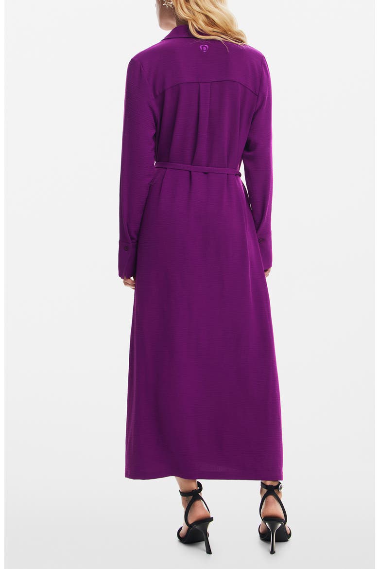 Washington Long Sleeve Shirtdress, Alternate, color, PURPLE