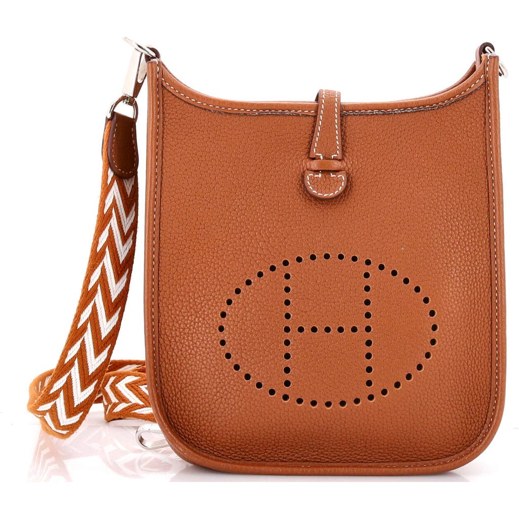 Pre-owned Hermes Hermes Evelyne Bag Gen Iii Maurice Tpm In Gold