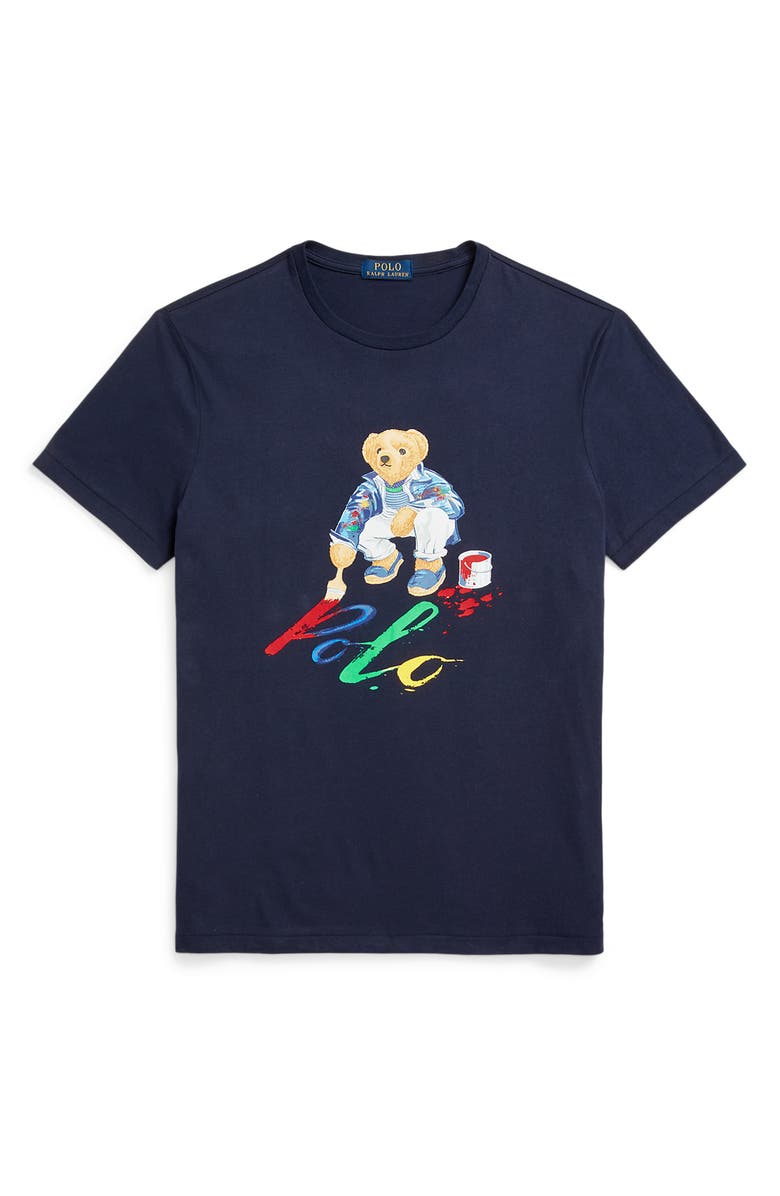 Polo Ralph Lauren Polo Bear Cotton Jersey T-Shirt, Alternate, color, 