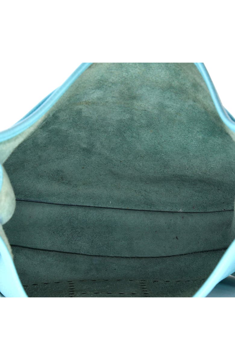 Pre-Owned Hermes Evelyne Bag Gen III Clemence PM, Alternate, color, Bleu Atoll