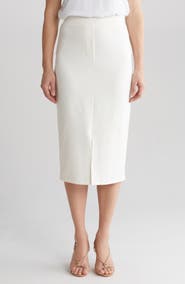 BY DESIGN Kim Ponte Pencil Skirt