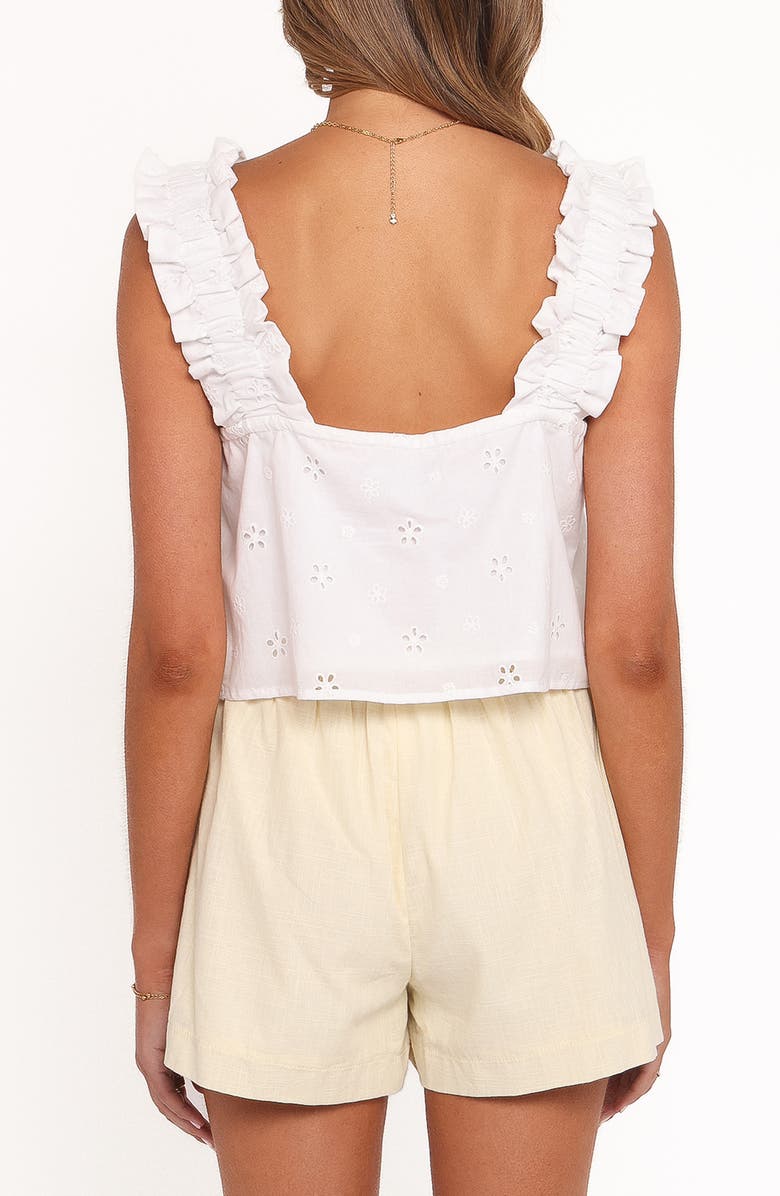Petal & Pup Marnie Square Neck Top, Alternate, color, White