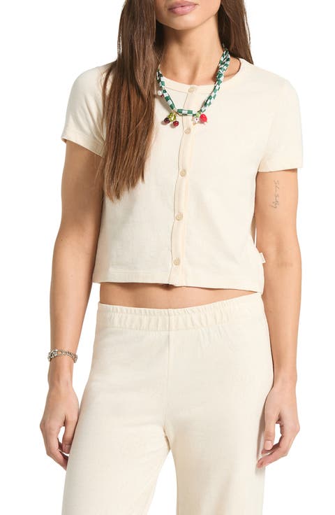 The Alice Button-Up Knit Top