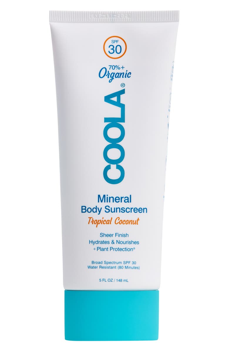 COOLA<sup>®</sup> Suncare Mineral Body Sunscreen Tropical Coconut SPF 30, Main, color, 