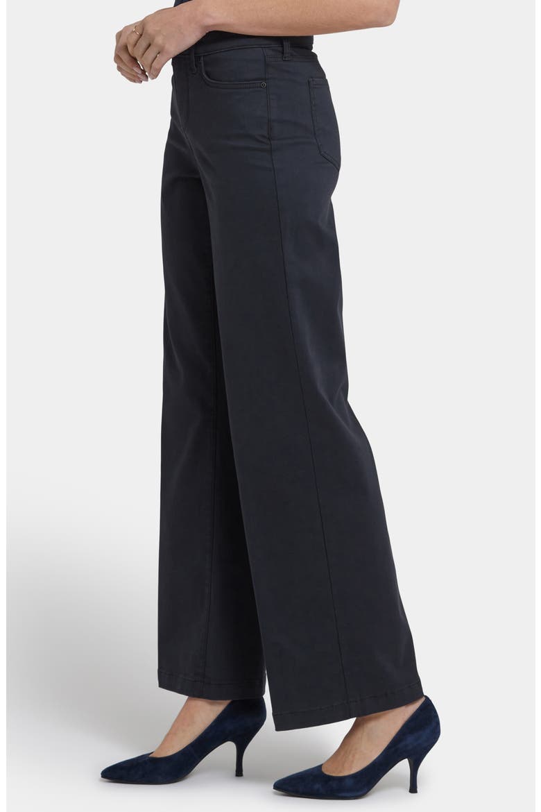 Teresa Wide Leg Jeans, Alternate, color, WASHED BLACK