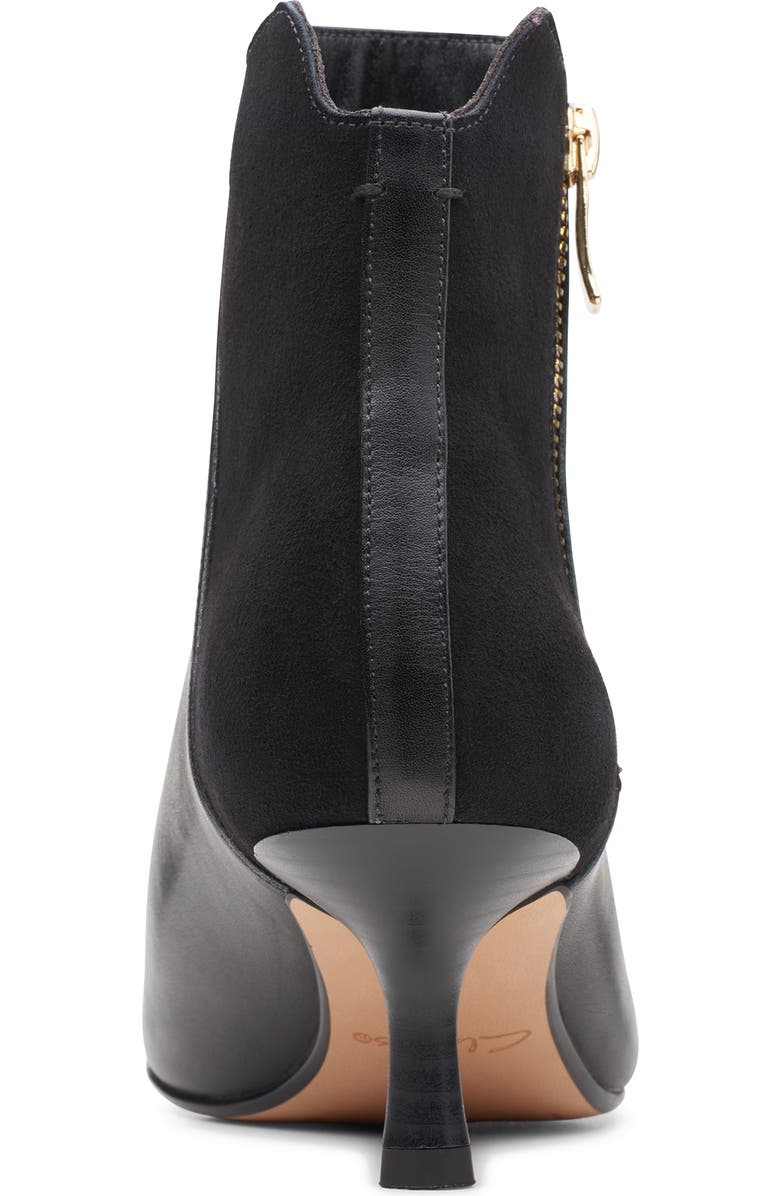 Clarks<sup>®</sup> Violet Zip Bootie, Alternate, color,
