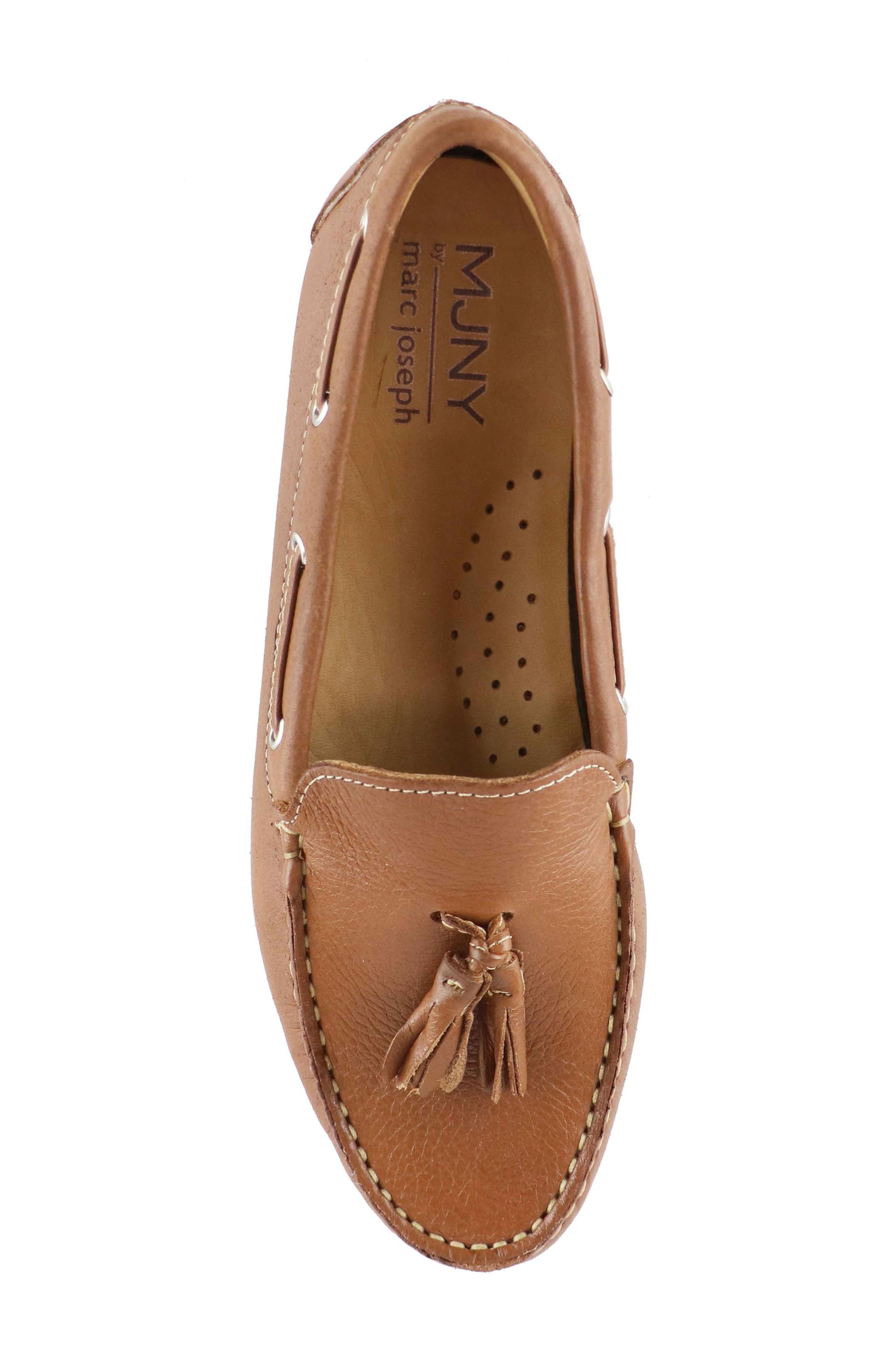 Marc Joseph New York Murray Hill Tassel Loafer, Alternate, color, Tan Grainy