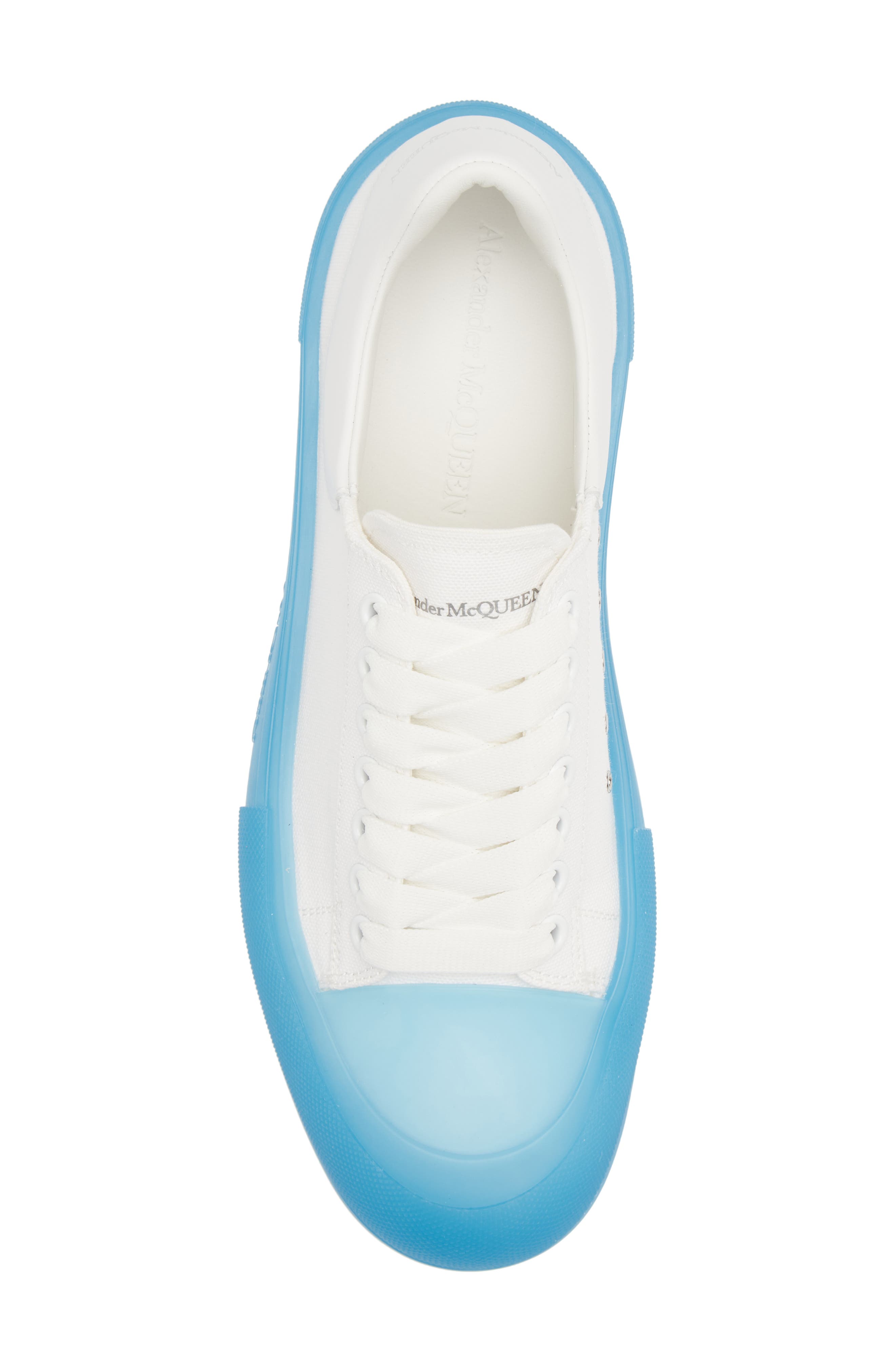 McQueen Alexander McQueen Deck Plimsoll Sneaker, Alternate, color, 