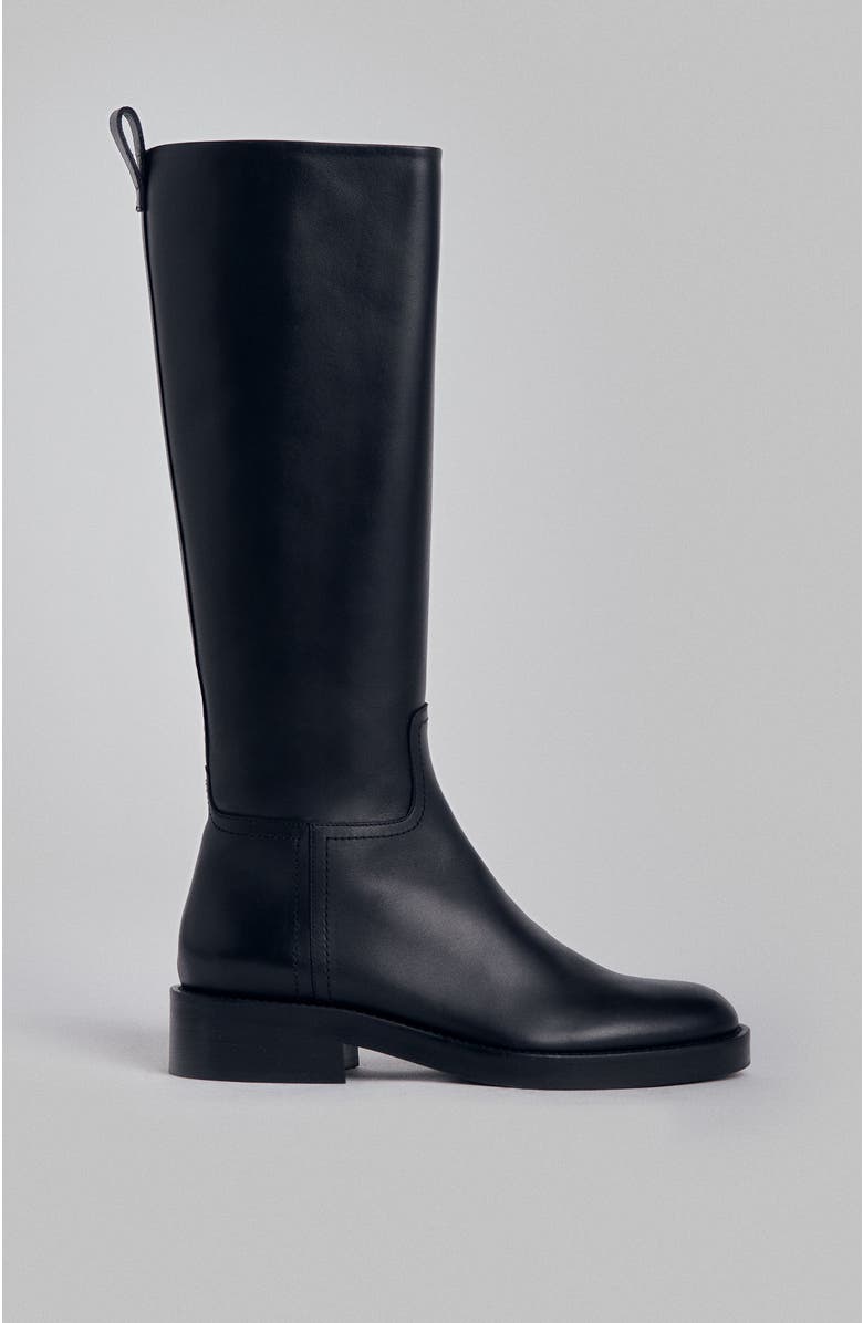 CO Riding Boot in Smooth Calf Leather, Main, color,