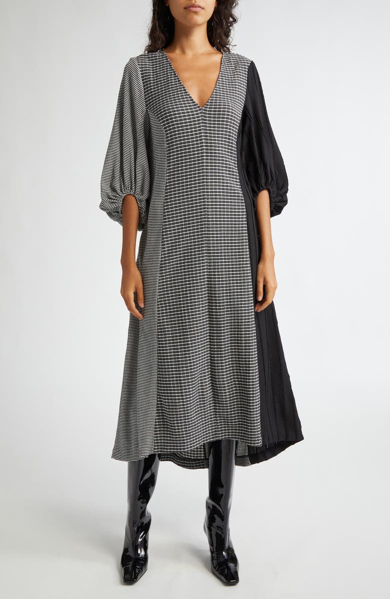 Stine Goya Mixed Print Shift Dress, Main, color,