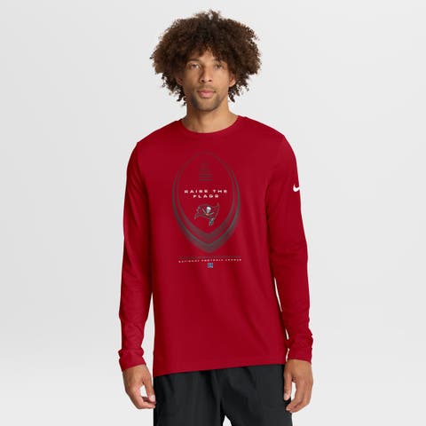 Men's Nike Red Tampa Bay Buccaneers Legend Icon Dri-FIT Long Sleeve T-Shirt