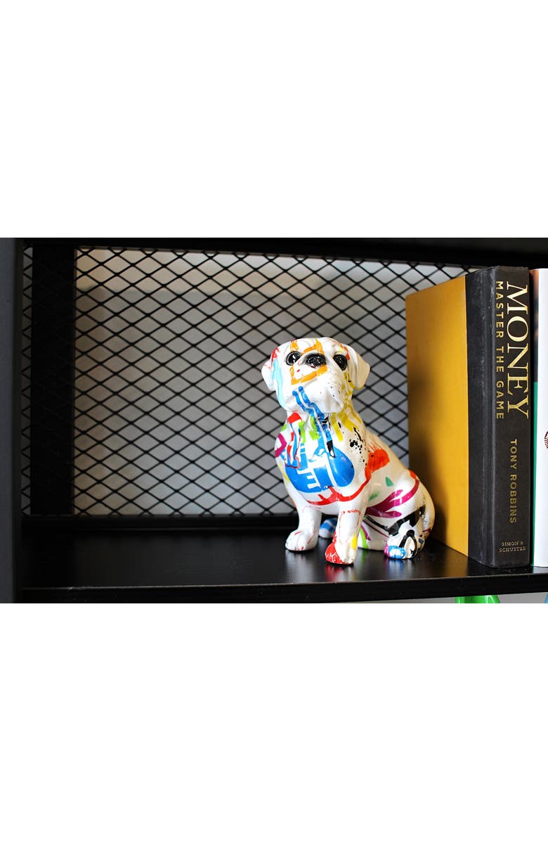 INTERIOR ILLUSIONS Happy Sitting French Bulldog Statue, Alternate, color, Multi-Color