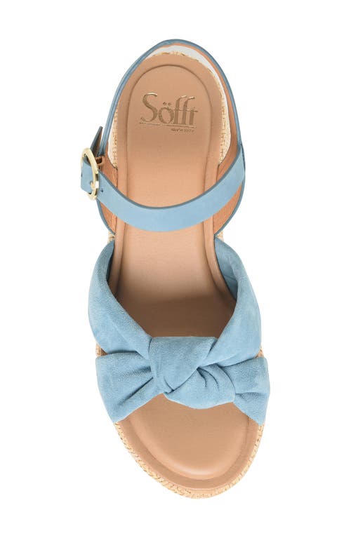 Söfft Farah Basketweave Platform Sandal