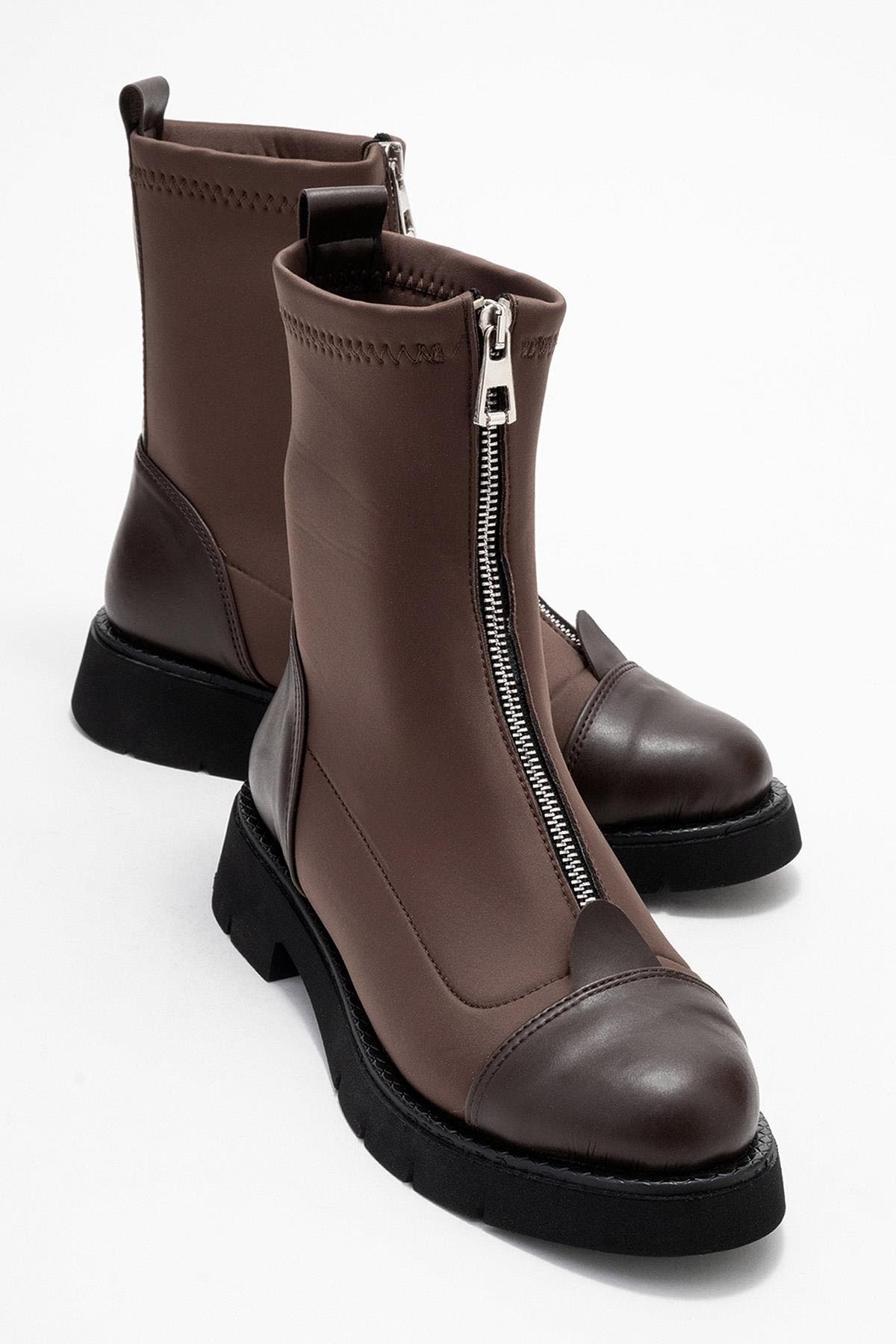 Martos Stretch Front Zip Ankle Boot - image 4