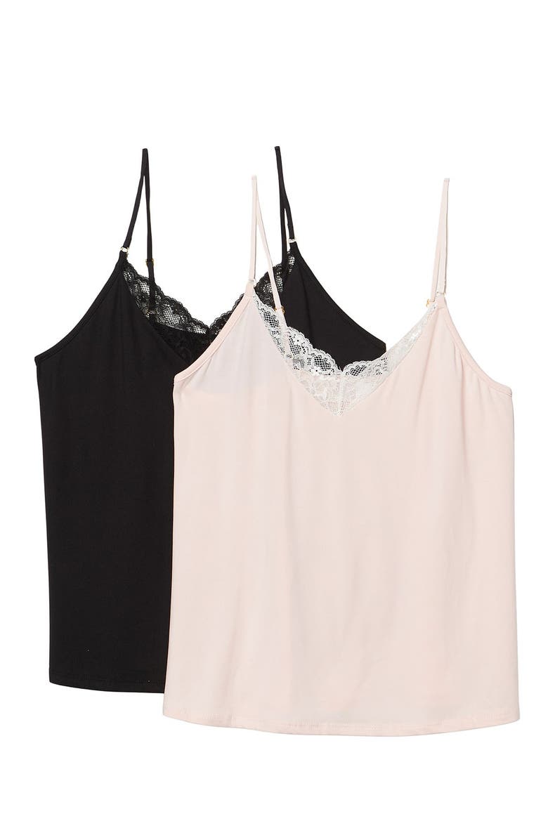 Flora By Flora Nikrooz Lace V-Neck Camisole - Pack of 2, Main, color,