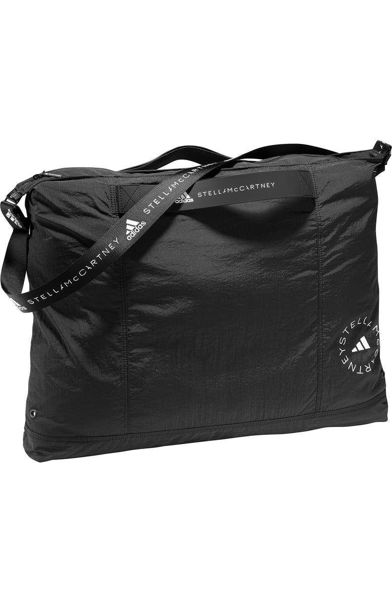 adidas by Stella McCartney Packable Recycled Nylon Tote, Main, color,