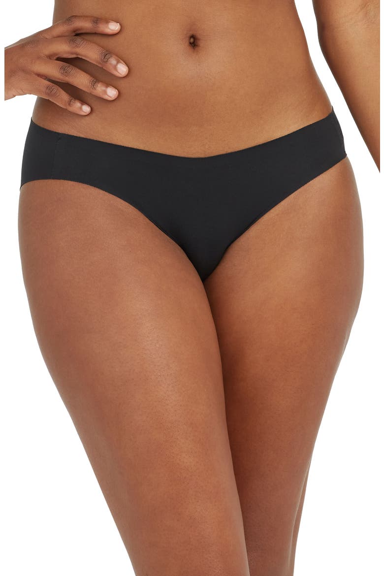 Fit-to-You 3-Pack Bikini Briefs, Alternate, color, VERY BLACK/BEIGE/VINTAGE ROSE