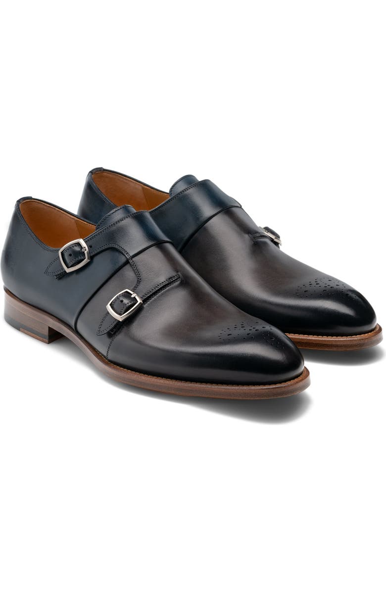 Magnanni Maurici Diversa Monk Strap Shoe, Main, color,