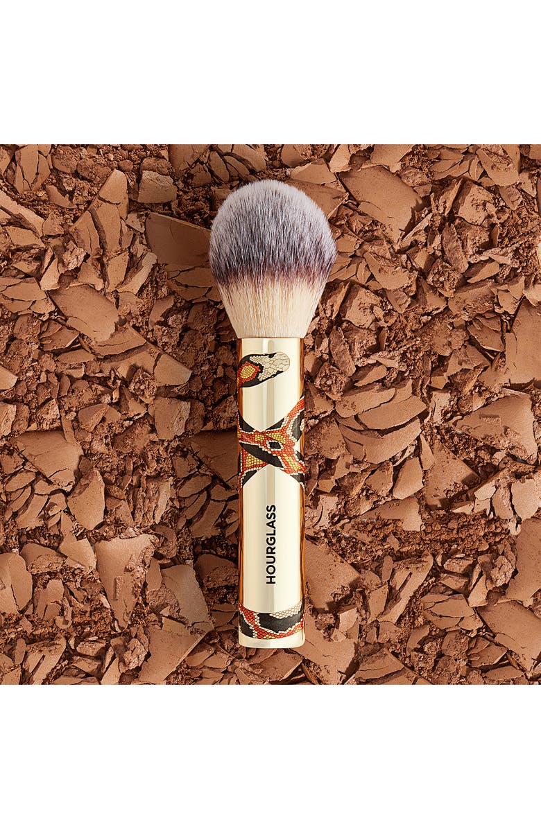 HOURGLASS Veil Snake Print Travel Size Powder Brush, Alternate, color, 