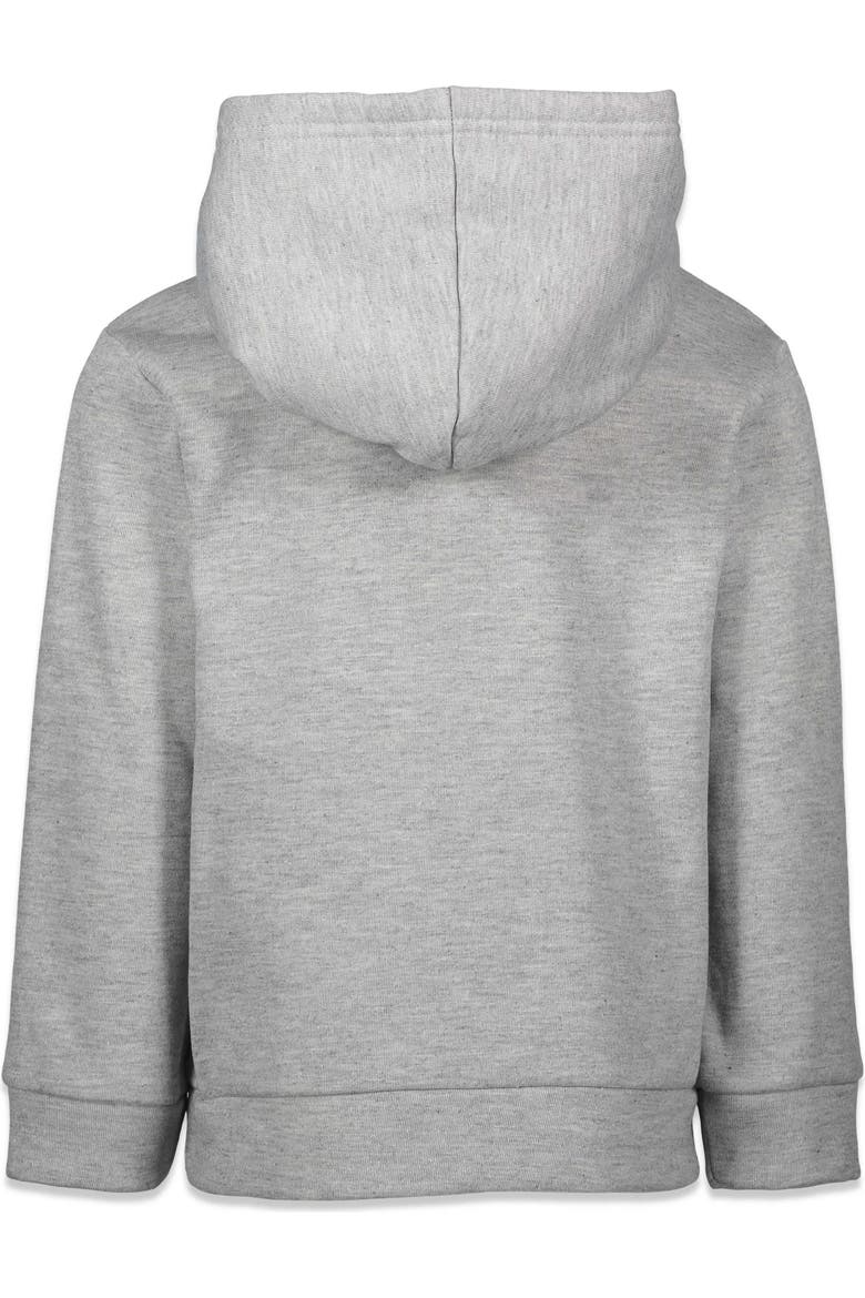 Fleece Pullover Hoodie, Alternate, color, Heather Grey