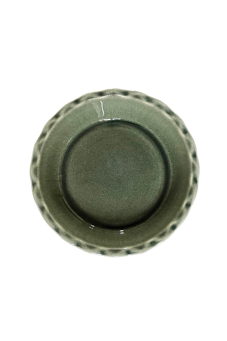 175th Anniversary Pie Dish, Alternate, color, Green/Ivory