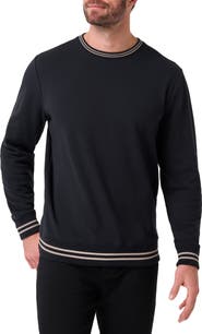 TravisMathew Social Club Contrast Stripe Sweatshirt