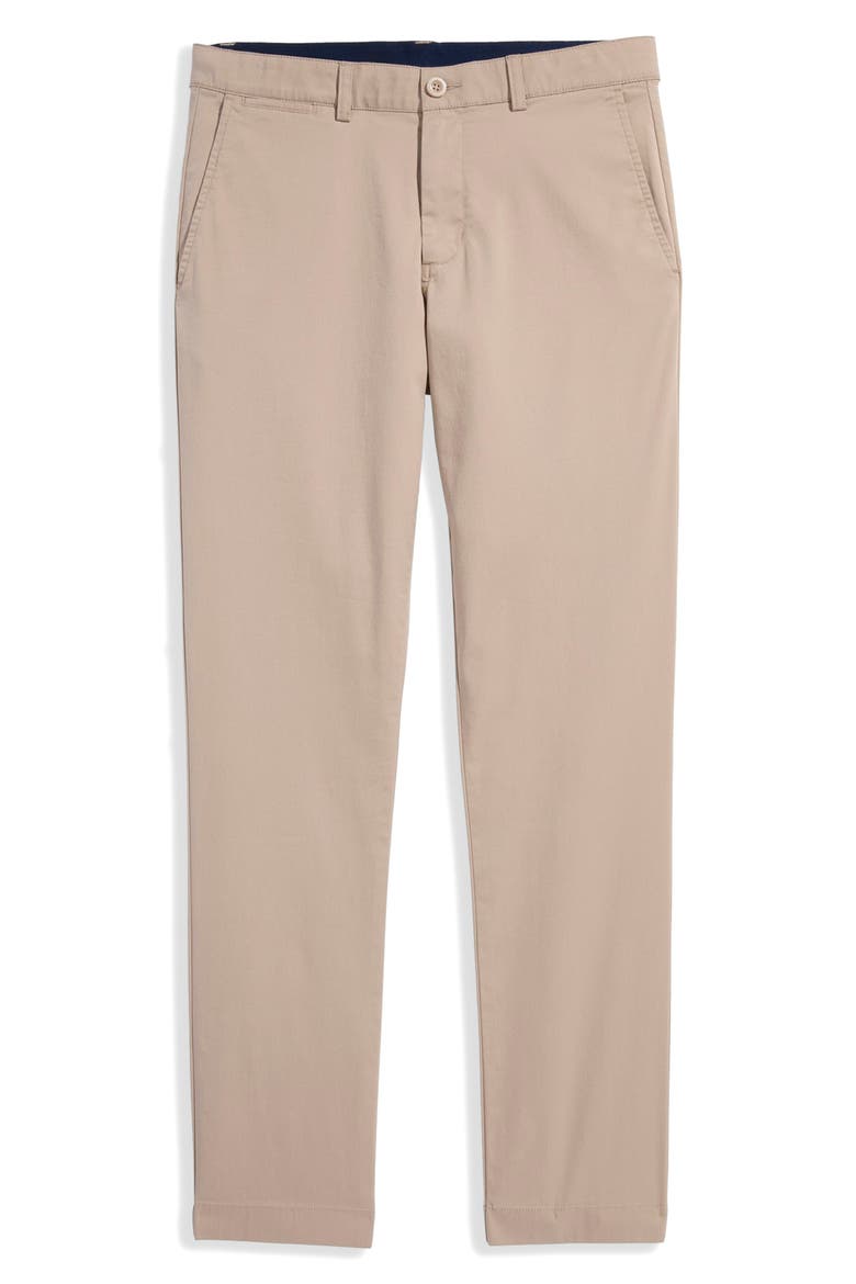 Chilmark Flat Front Stretch Chinos, Main, color, KHAKI