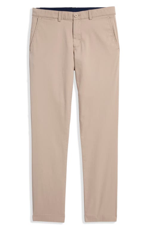Vineyard Vines Chilmark Flat Front Stretch Chinos In Neutral