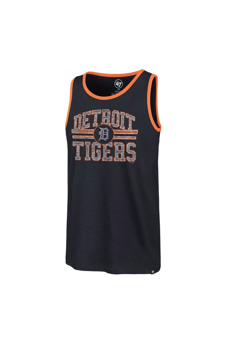 Men's '47 Navy Detroit Tigers Winger Franklin Tank Top, Alternate, color, Navy