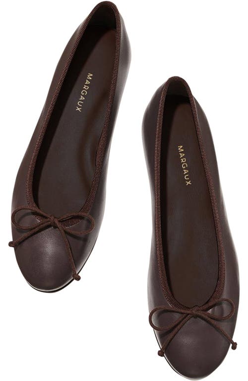Margaux The Demi Flat In Brown