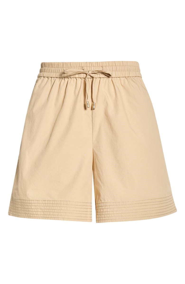 Tommy Bahama Cotton Poplin Drawstring Shorts, Main, color, Tanned