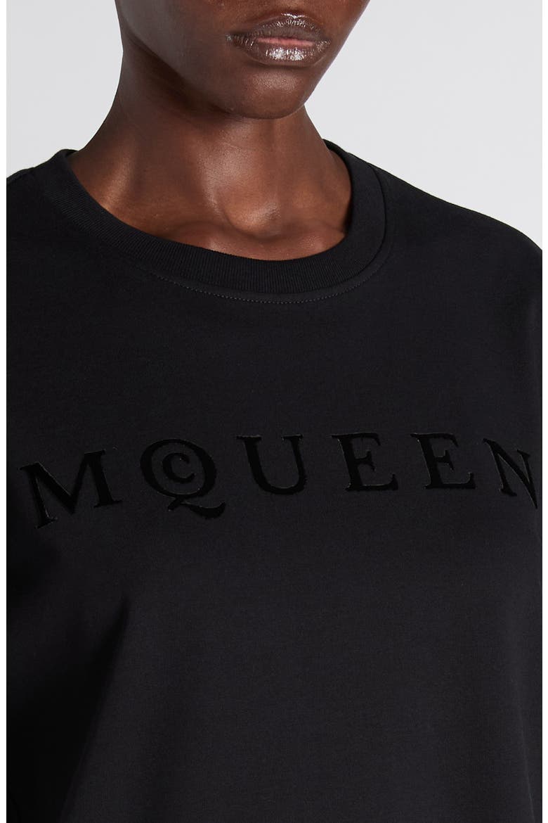 Jersey Logo T-Shirt, Alternate, color, BLACK