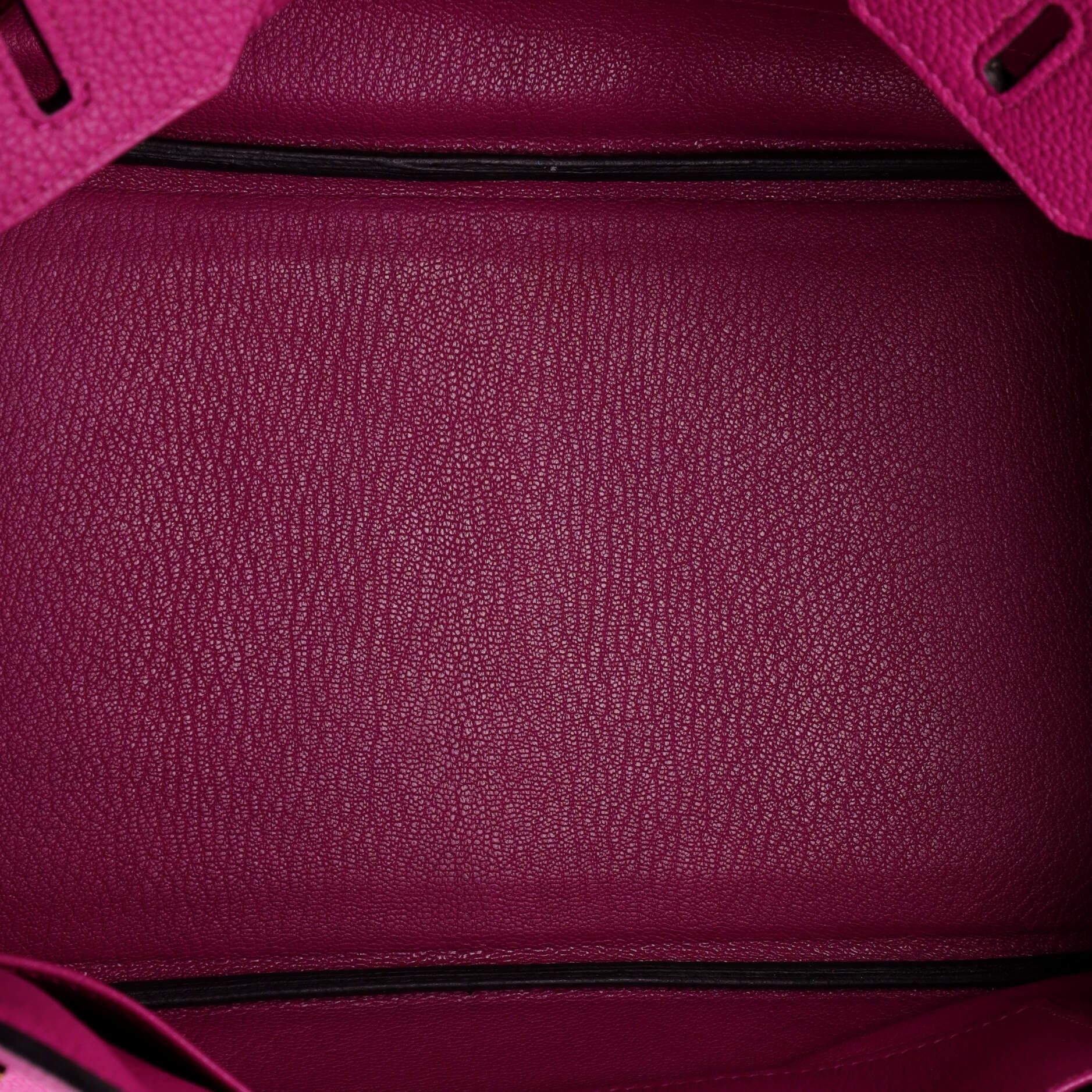 Pre-Owned Hermes Birkin Handbag Pink Togo with Gold Hardware 30, Alternate, color, Rose Pourpre