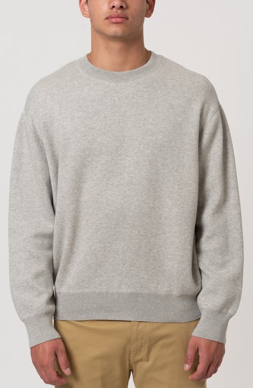 Mavi Jeans Cotton Blend Sweatshirt In Light Grey Melange