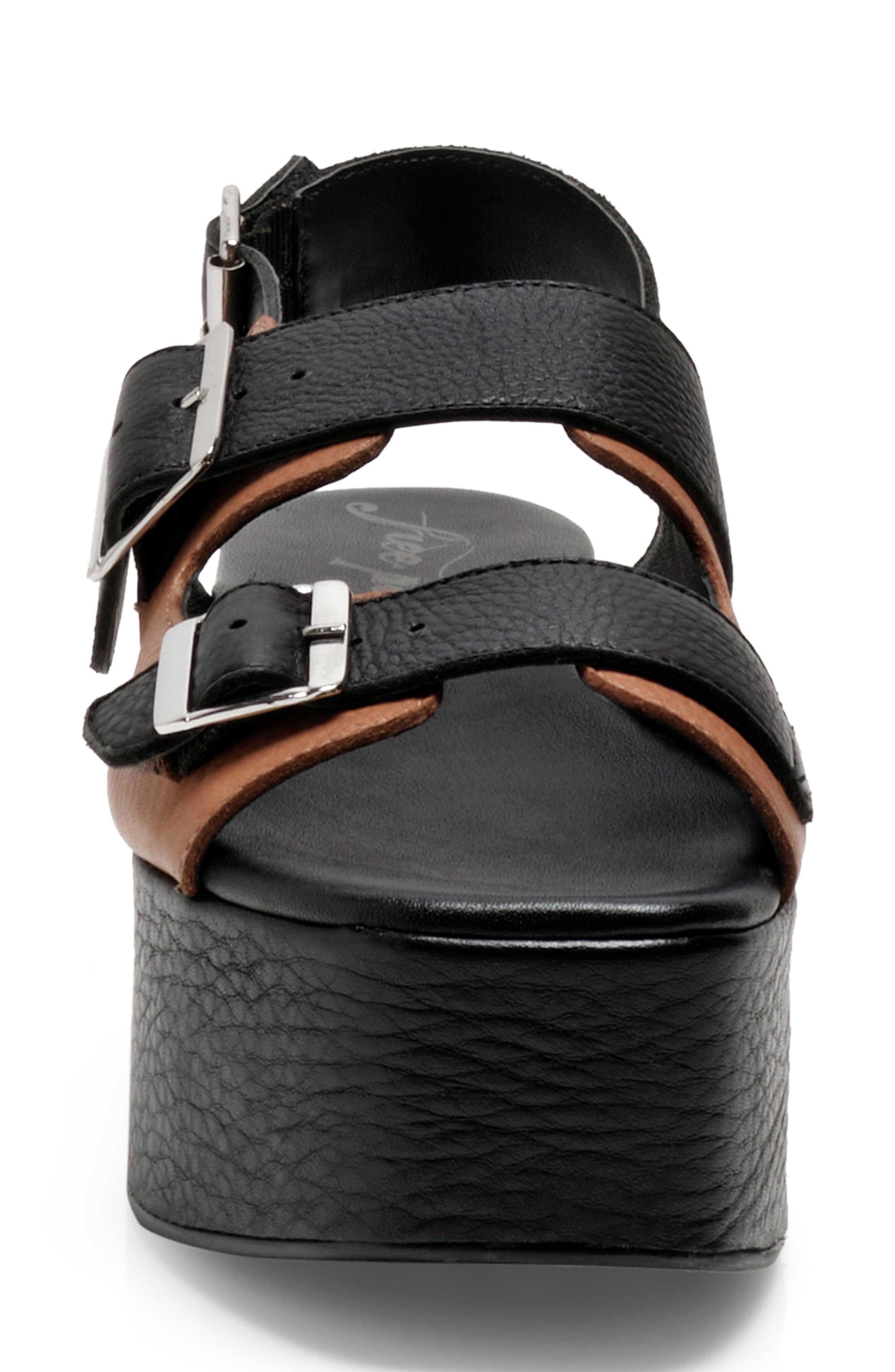 Free People Follow Your Own Path Platform Sandal, Alternate, color, 