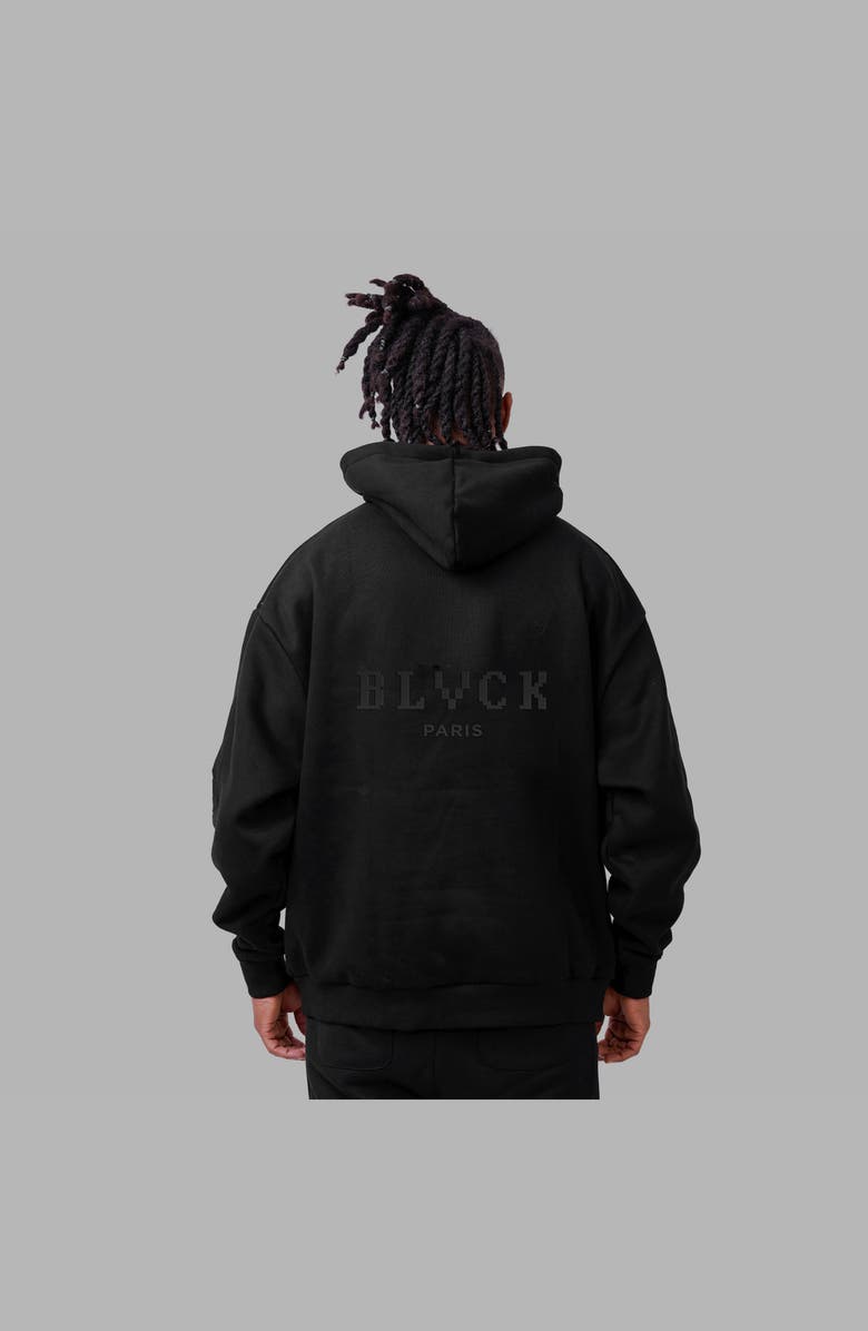Blvck Paris Blvck x Memeland Essential Hoodie, Alternate, color, Black