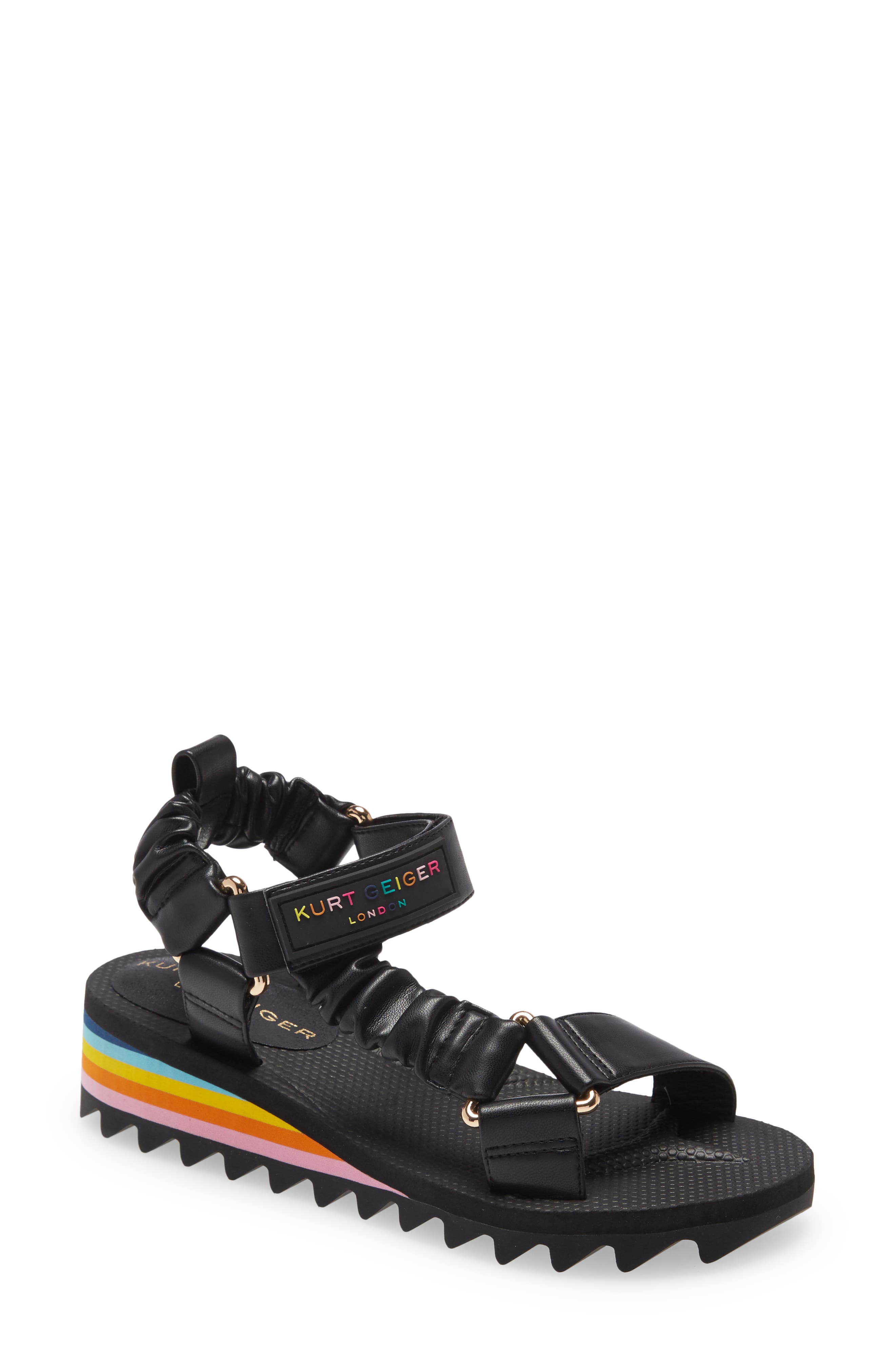 Orion Platform Sandal, Main, color, CHARCOAL